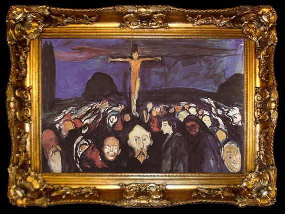 framed  Edvard Munch Jesus, ta009-2
